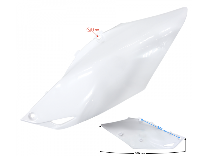 Lower Rear Left Housing white NXT250/300