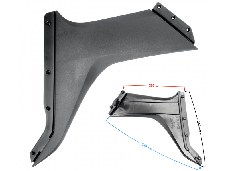 Lower Front Left Housing white NXT250/300 Lower Front Left Housing white NXT250/300