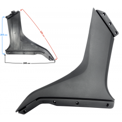 Lower Right Front Housing white NXT250/300