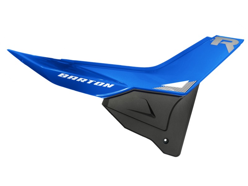 Side (rear) right casing for FR 2 moped, blue