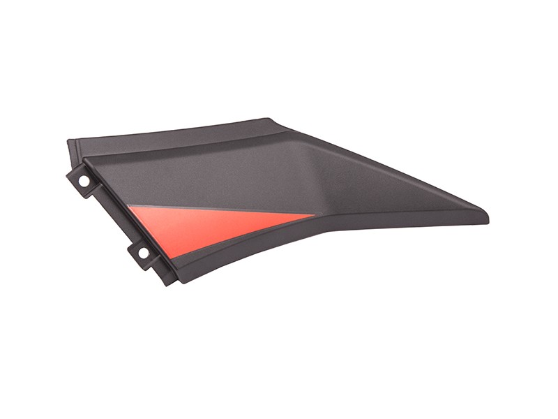 Casing - right connector, orange, for Hyper motorcycle