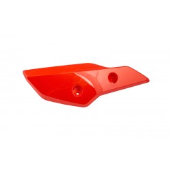 Left orange shock absorber cover for Hyper 125 motorcycle