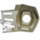Left cover for the muffler outlet for Hyper 125