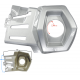 Left cover for the muffler outlet for Hyper 125