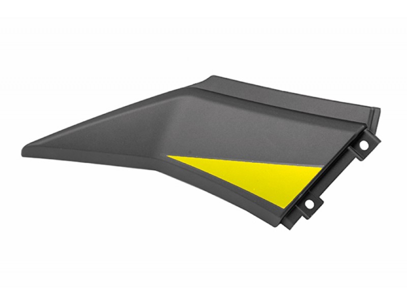 Cover - left connector, yellow for Hyper motorcycle