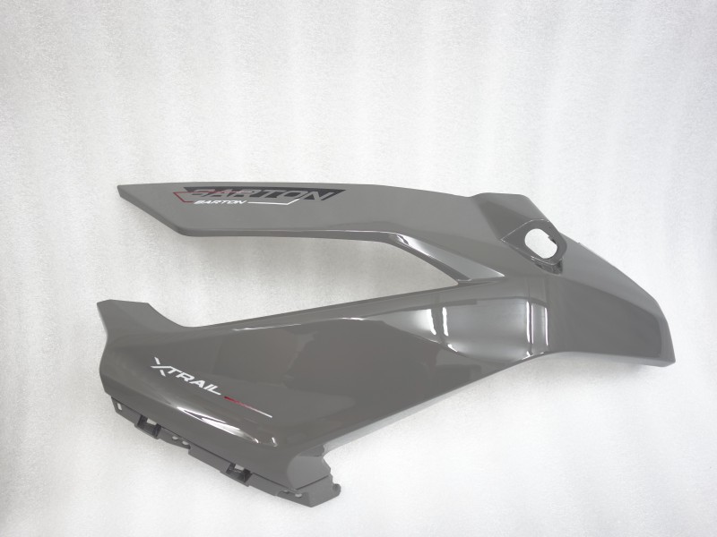 Headlight housing upper part left gray X-trail 125