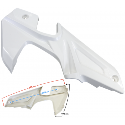Left rear bottom cover white X-trail 125