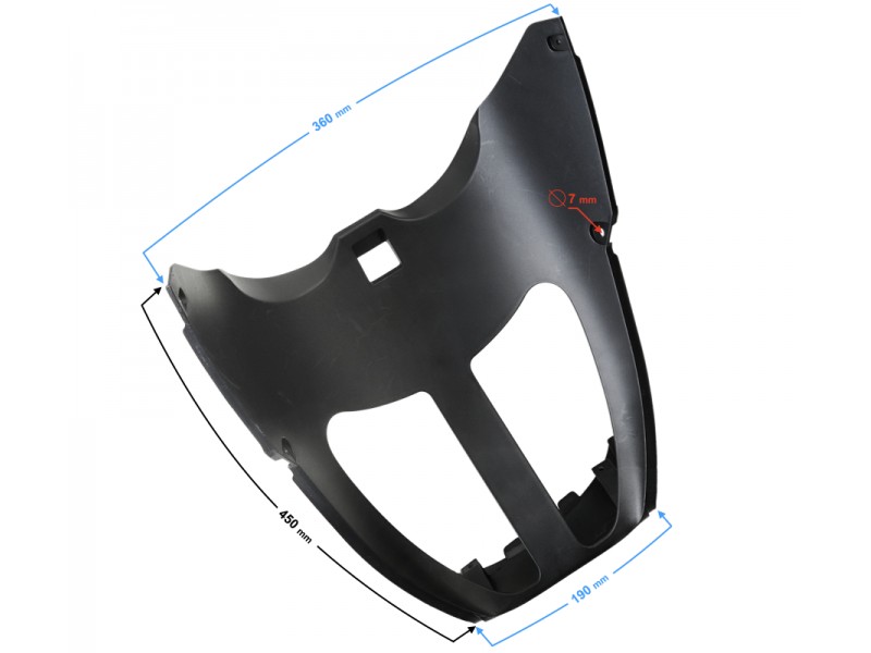 Casing - lower front part -Active 50cc Euro 5 (2 pcs of each color)