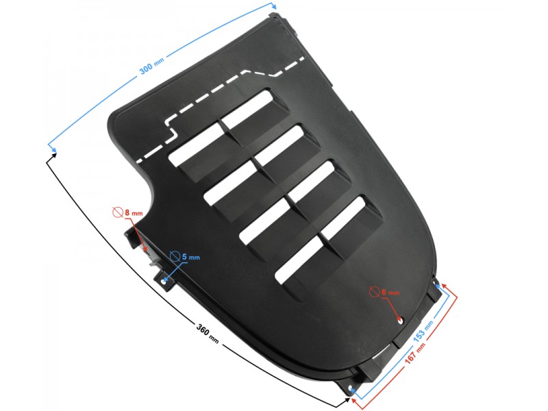 frame cover (bottom) Active 50cc Euro 5