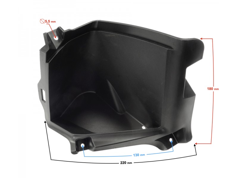 Leg cover (front) decor Active 50cc Euro 5