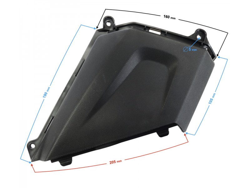 Casing - front left part -Active 50cc Euro 5 (2 pcs of each color)