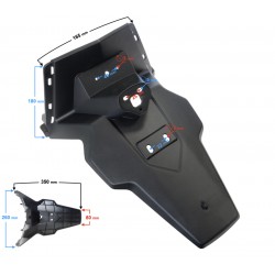 rear fender cover (upper part) Active 50cc Euro 5
