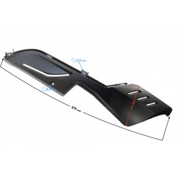 Left threshold cover, rear part Active 50cc Euro 5 (2 pcs of each color)