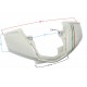 Steering wheel cover (front) white Active 50cc Euro 5