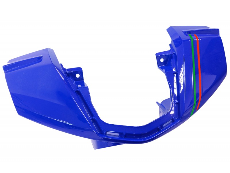 Steering wheel cover (front) Blue Active 50cc Euro 5