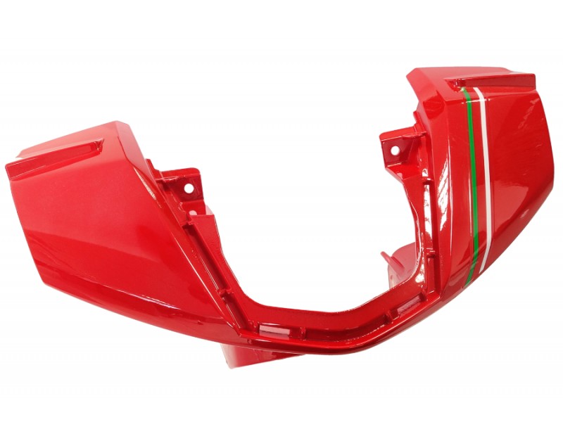 Steering wheel cover (front) red Active 50cc Euro 5