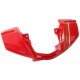 Steering wheel cover (front) red Active 50cc Euro 5
