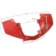 Steering wheel cover (front) red Active 50cc Euro 5