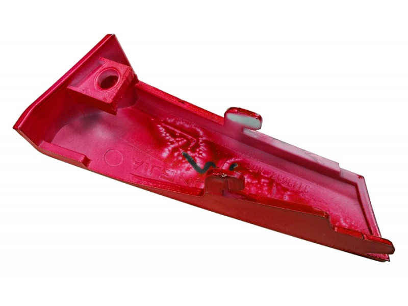 Front decorative cover (left-down) red Active 50cc Euro 5