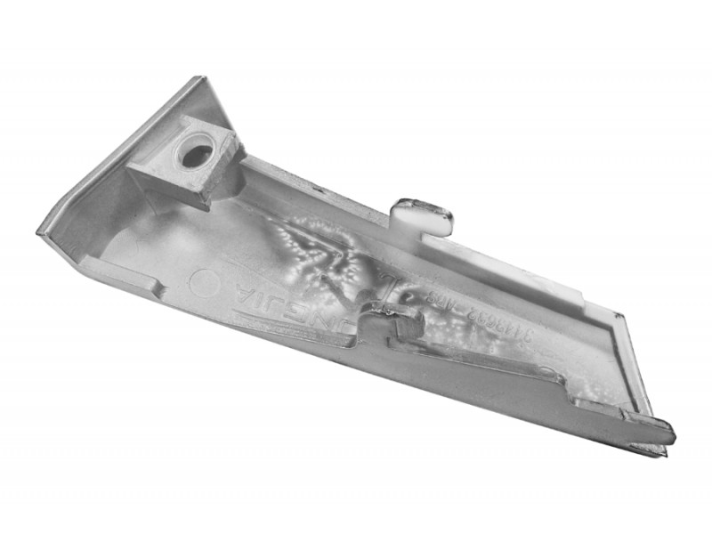 Front decorative cover (left-down) white Active 50cc Euro 5