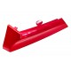 Front decorative cover (right-down) red Active 50cc Euro 5