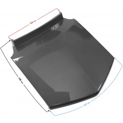 Cover rear connector graphite Active 50cc Euro 5