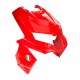 Headlamp Cover red Active 50cc Euro 5