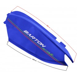 Rear Cover left (rear part) blue Active 50cc Euro 5