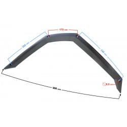 Cover - front right fender Tactic 550