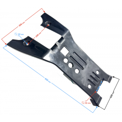 Cover - front bottom protective plate Hisun Tactic 550