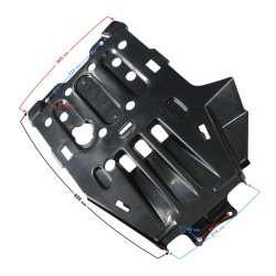Cover - middle bottom protective plate Hisun Tactic 550