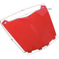 Top front Cover - red Hisun Tactic 550