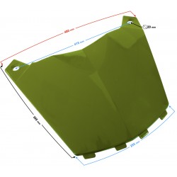 Top front Cover - green Hisun Tactic 550