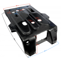 Rear lower protective plate part 2 for HISUN Tactic 550