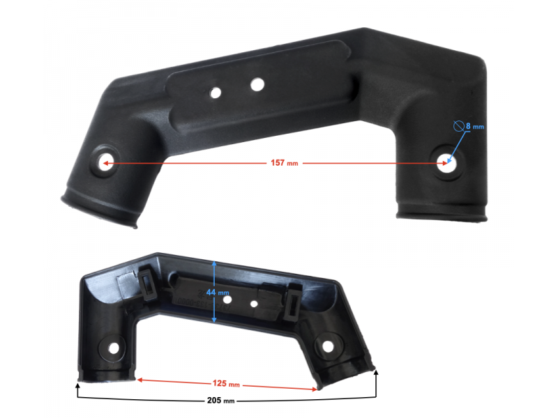 Rear Bumper End Cover Left HISUN Tactic 550