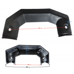 Left bumper cover Hisun Tactic 550