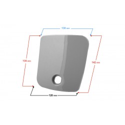 Fuel filler cover for Primo scooter
