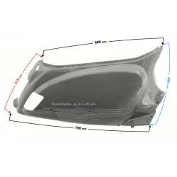 Rear right cover for Primo scooter