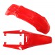 Set of covers Dirt bike 125 red-white