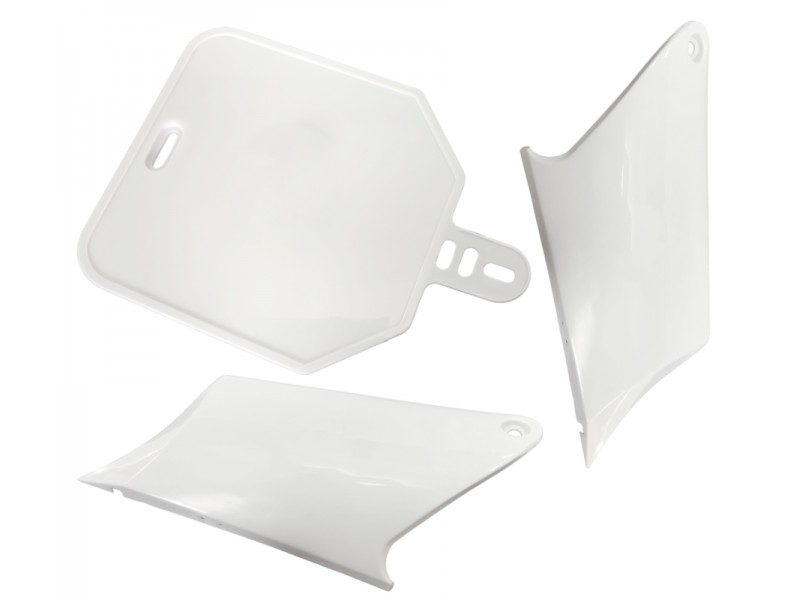 Set of covers Dirt bike 125 red-white
