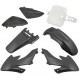 Set of covers Dirt bike 125 black-white