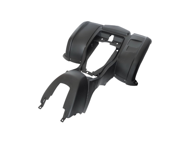 Rear cover for ATV Mikilon , black Rear cover for ATV Mikilon , black