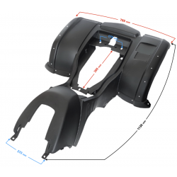 Central cover for ATV Mikilon 180 (H)