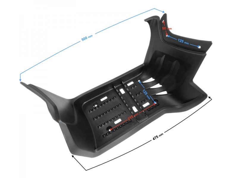 Left footrest cover Pentora