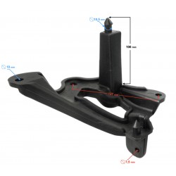 Right reflector bracket cover Pentora