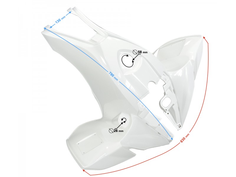 Top front cover Pentora