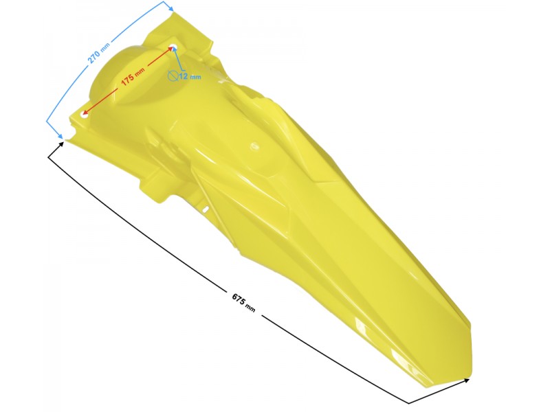 Cover - rear fender DB250MZK
