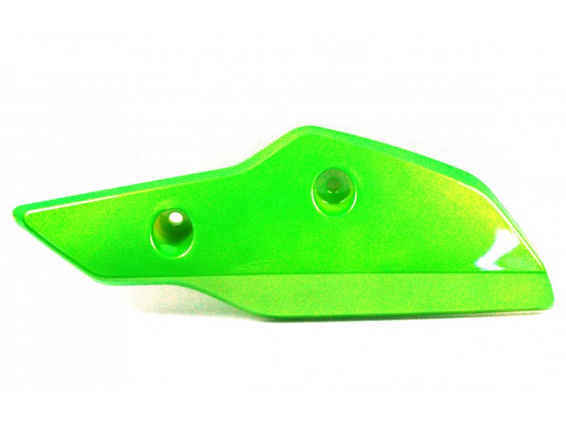 Left shock absorber cover, green for Hyper 125 motorcycle