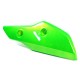 Left shock absorber cover, green for Hyper 125 motorcycle