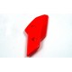 Left shock absorber cover, red for Hyper 125 motorcycle